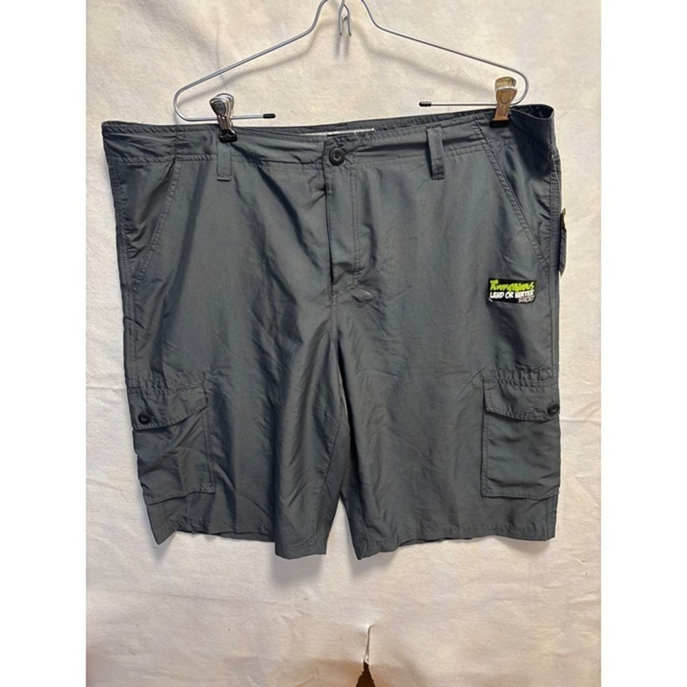 Ocean Current Amphibious Cargo Shorts Mens 40 Dark Grey NWT OY1151864 Hybrid